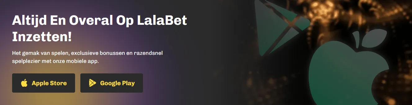 Lalabet Casino app installatie op iOS en Android als snelkoppeling